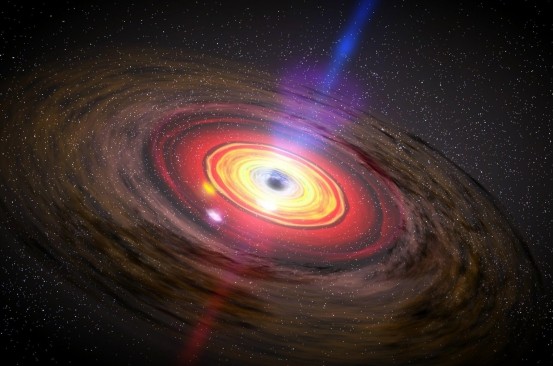 一个怪异的黑洞,质量是太阳55000倍,科学家表示从未见过