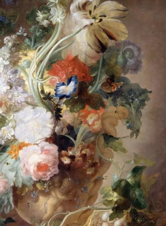 阿姆斯特丹盛开的捧花|油画