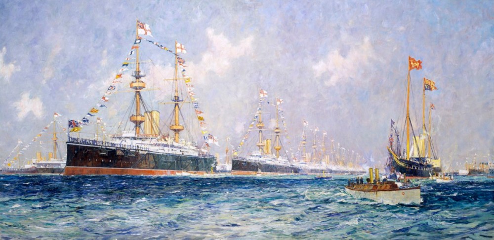 英国海军阅舰式漫谈:清朝巡洋舰曾参与,为李鸿章专门举办阅舰