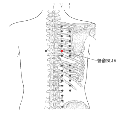 督俞穴心痛胸闷