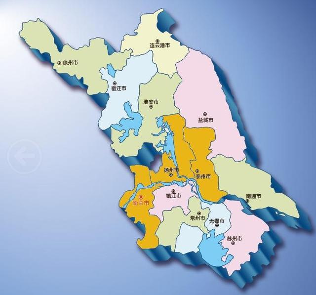 对比江苏13个地级市,安徽可以保留12个地级市