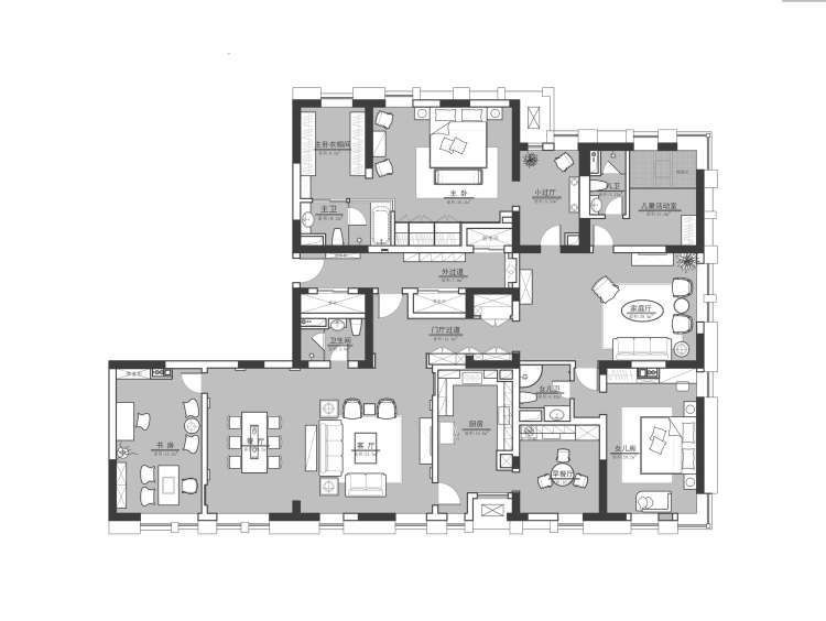 房屋户型:别墅 房屋面积:280平方米 装修预算:50万元以上 所在城市