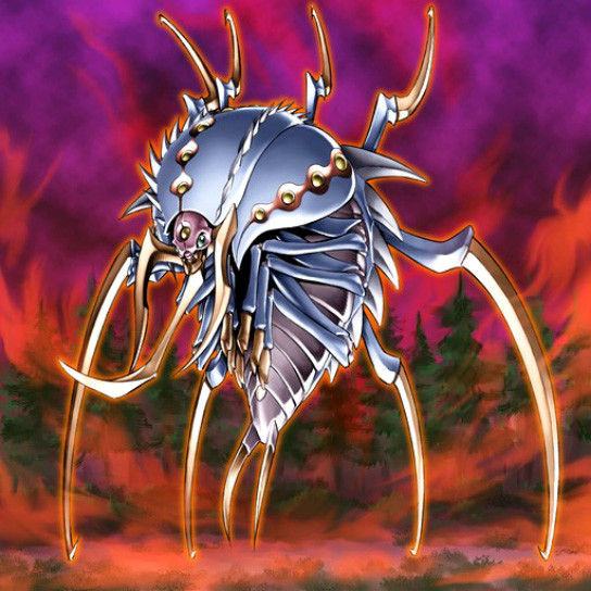 游戏王等级怪兽篇,酷似外星生物的究极昆虫,能让攻击力暴跌