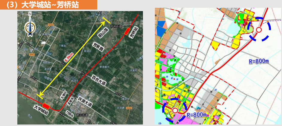 水域; 大学城站: 站位:本站为地下两层站,位于太湖大道与新源路交叉口