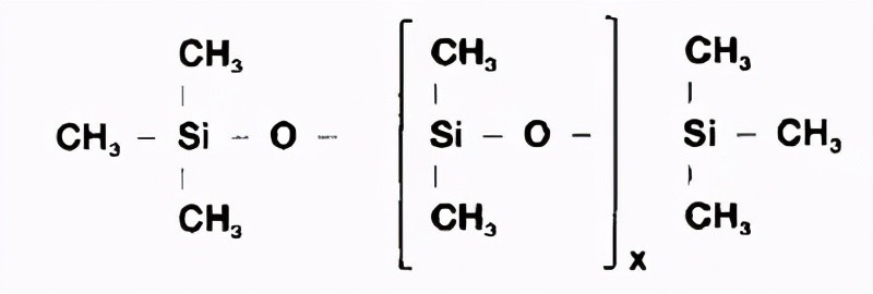 硅油(硅氧烷)结构式