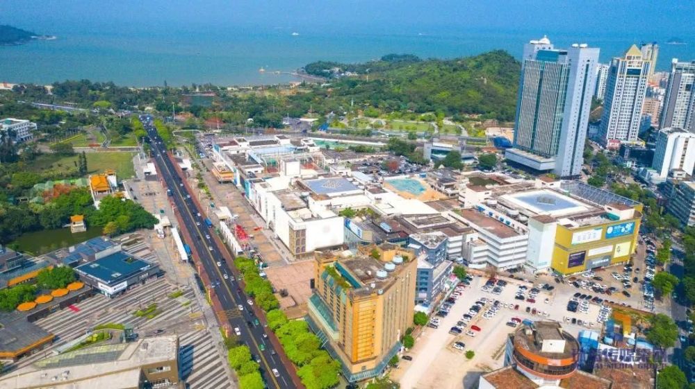 珠海百货,国贸购物广场,免税商场所在的地块,即是珠海城市之心项目的