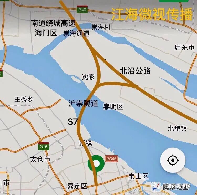 刚刚,崇海过江通道坐标"227"?