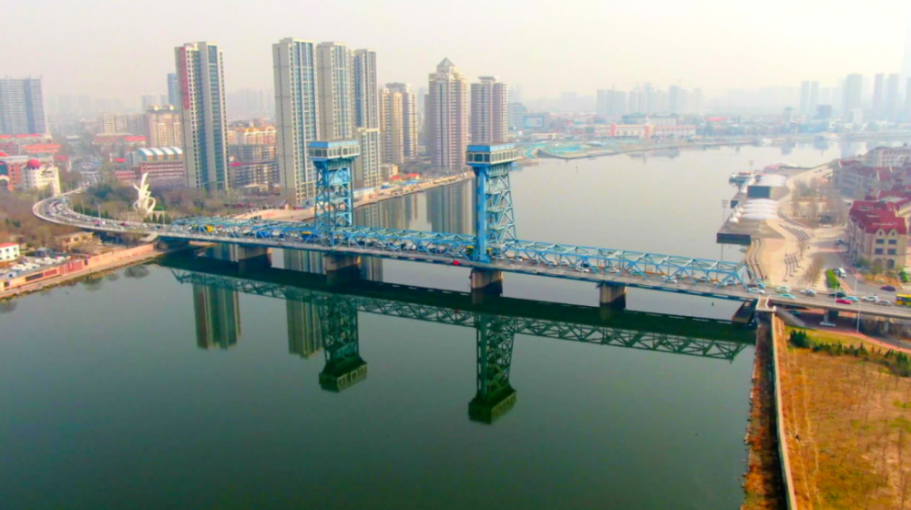 发现滨海之最|海门大桥——中国第一座垂直提升式钢结构大桥