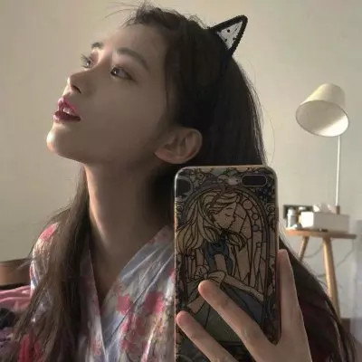 ins侧脸杀女生头像