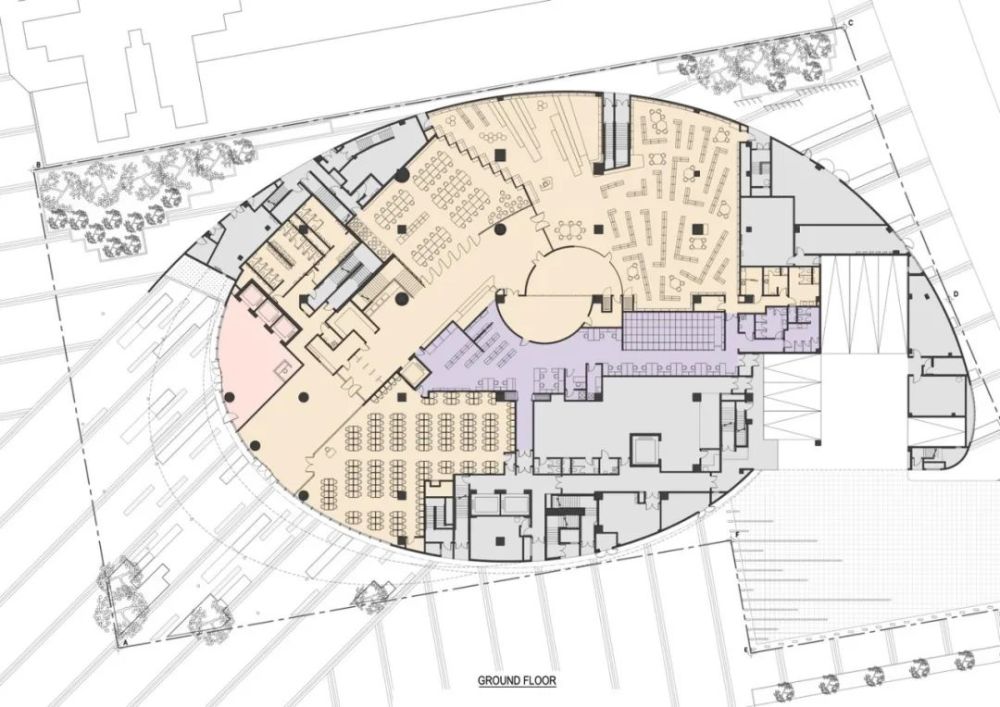 大型公共建筑设计香港元朗公共图书馆暨体育馆案例