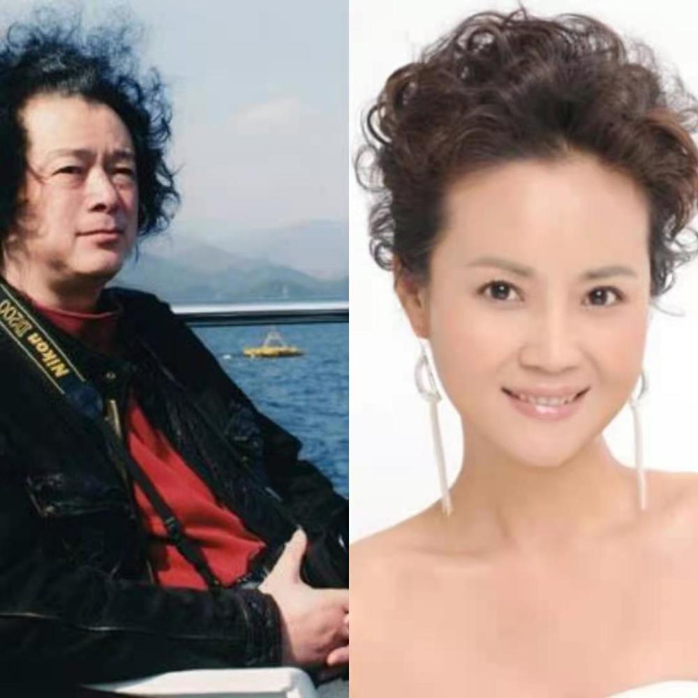 茹萍有过两段婚姻,前夫是画家,育有一女,现任老公是知名演员