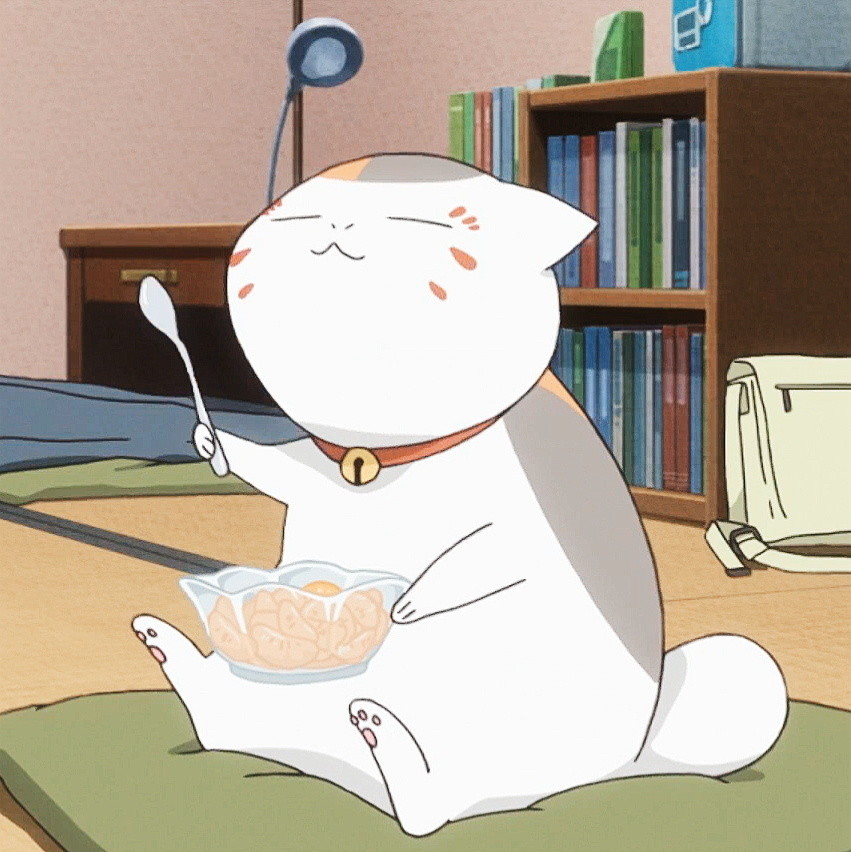 夏目友人帐丨一组猫咪老师头像