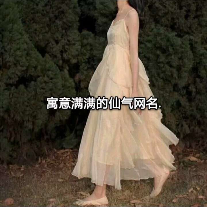 寓意满满的仙气网名//枕头里藏满了发了霉的梦 梦里住