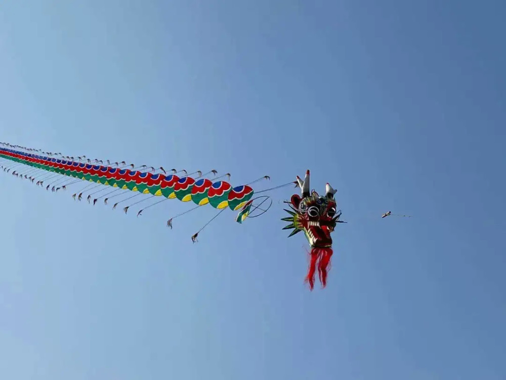 龙翔教育集团风筝代表队参加四川·崇州国际风筝邀请赛
