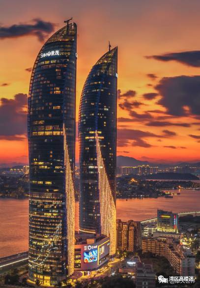 2010年以来中国主要城市gdp增幅前十强的摩天地标建筑