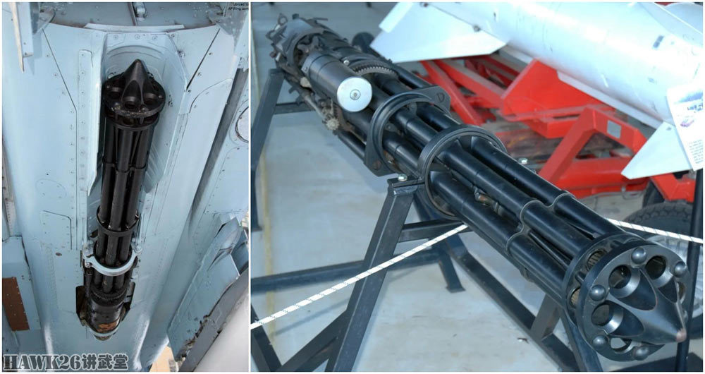 以上两种吊舱都采用gsh-23双管机炮,两根炮管交替开火,与普通的单管