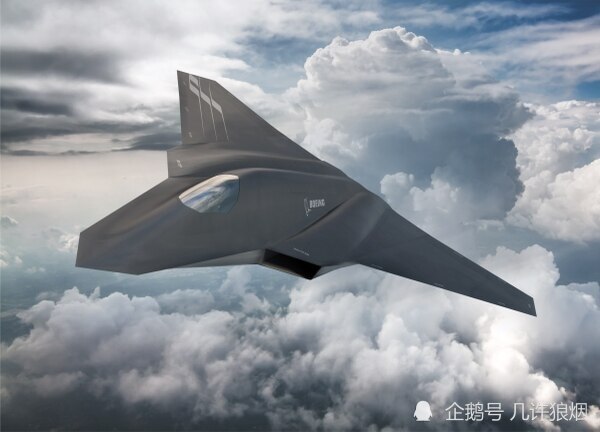 美国空军正式发布了"下一代空中优势"战斗机即六代机概念图 外观科幻