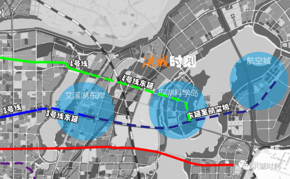 南昌地铁未来会有哪些延长线?