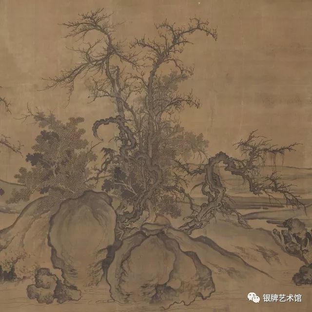 《窠石平远图》 郭熙(北宋)-中国名画鉴赏语音讲解(五