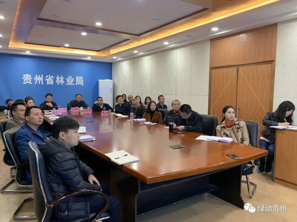 贵州省林业局组织参加全面推行林长制部署视频会议