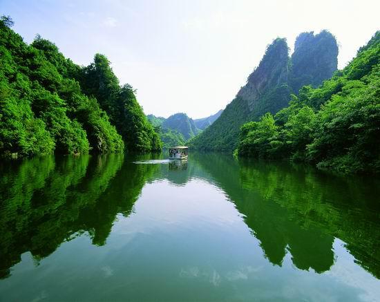 湖南张家界宝峰湖风景区,风景好美,你们去过吗(低音号