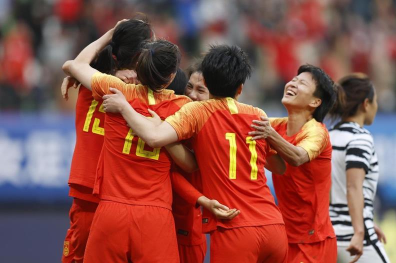 2-2,中国女足加时赛惊险取胜!击败韩国女足赢得奥运入场券