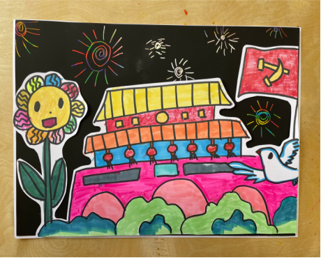 小小少年心向党!漕娃用画笔描绘百年党史
