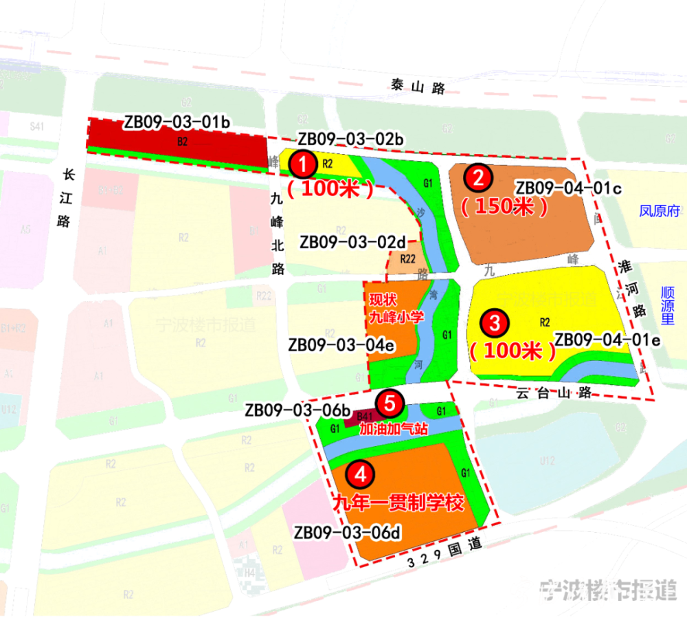 北仑通山未来社区规划调整!最高建筑150米,新建九年一贯制学校