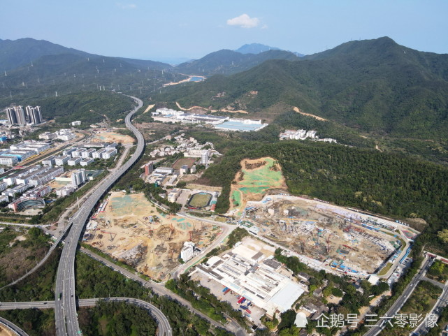 深圳市大鹏新区教育卫生建设项目集中启动仪式在红岭集团大鹏校区项目