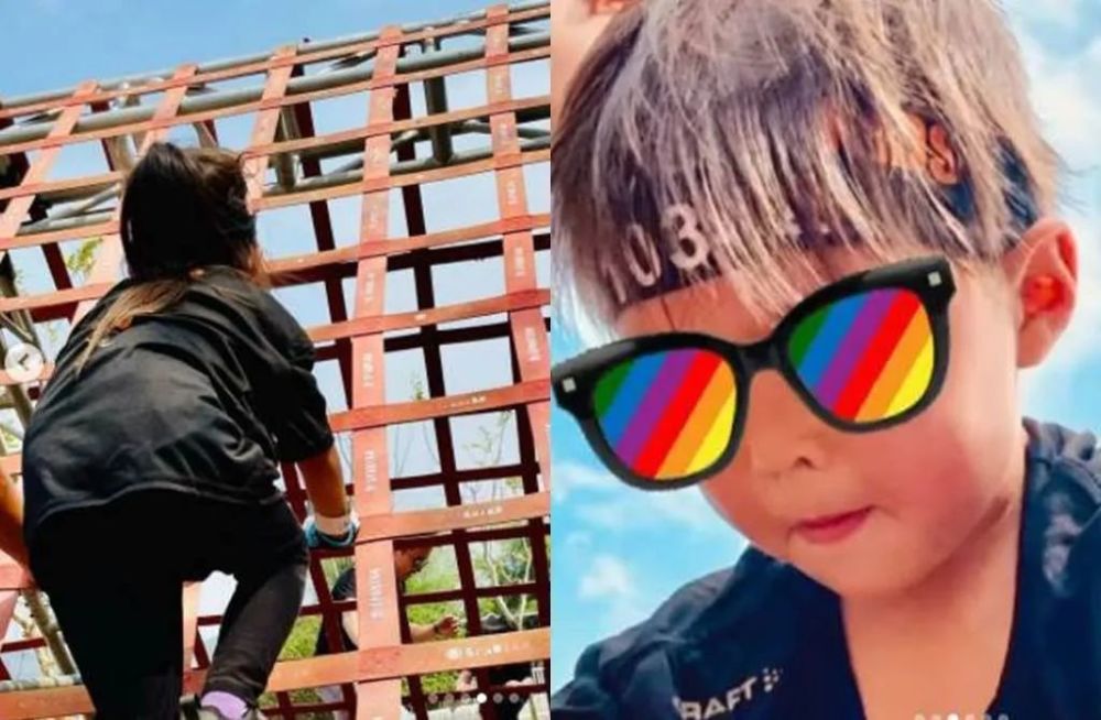 昆凌晒4岁儿子正面照,小小周宛如翻版周杰伦