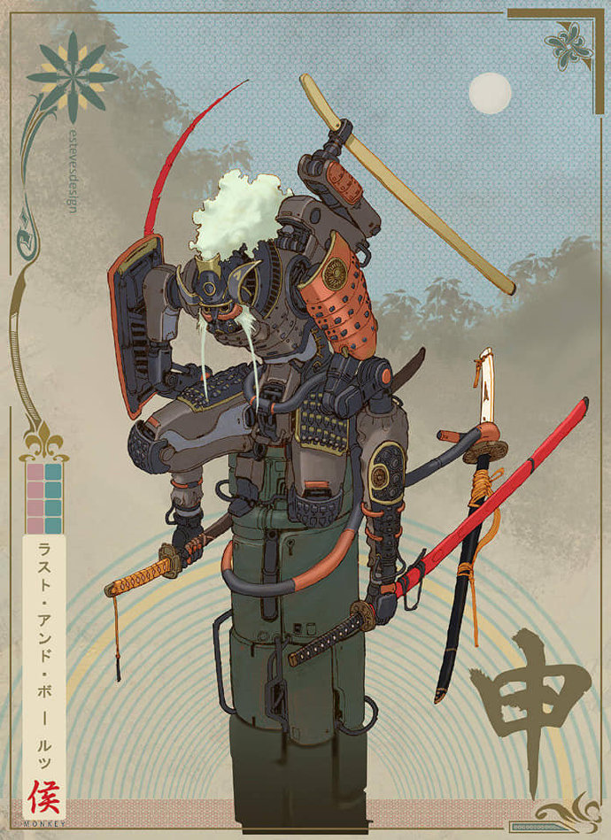 模玩控:12生肖武士机甲设计,大家喜欢哪款设计?