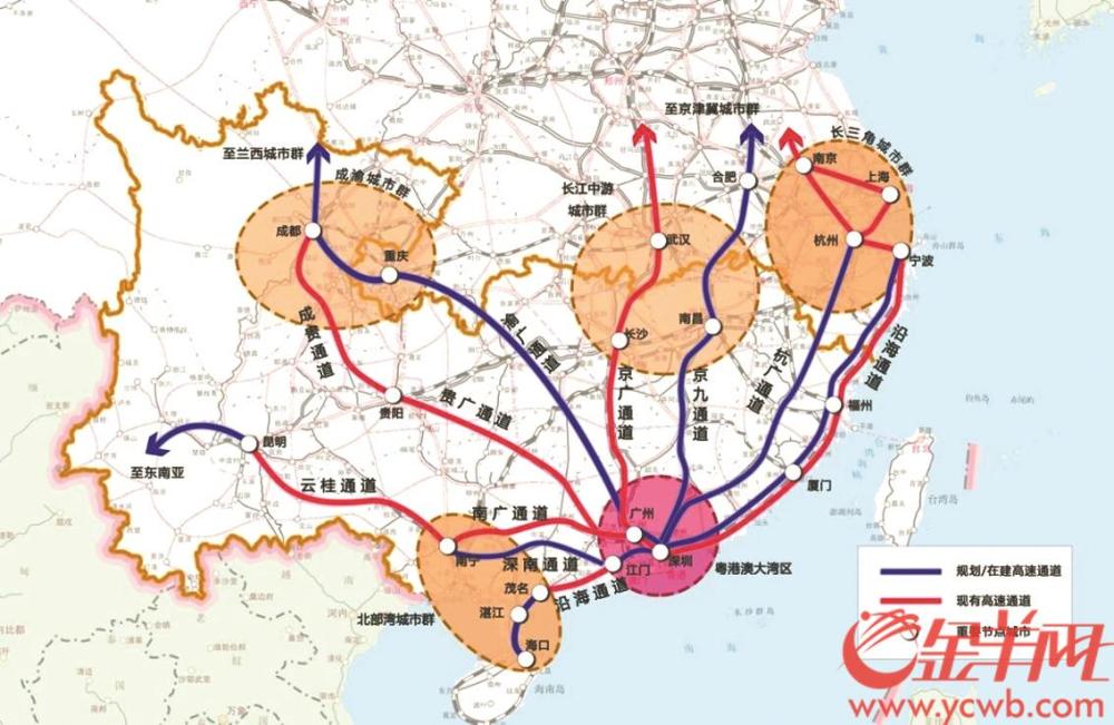 深圳将建设国际性综合交通枢纽 新增规划深圳至河源高铁