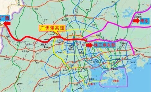广佛肇高速即将全线通车,广州天河到广西梧州的行车时间将缩短约1.