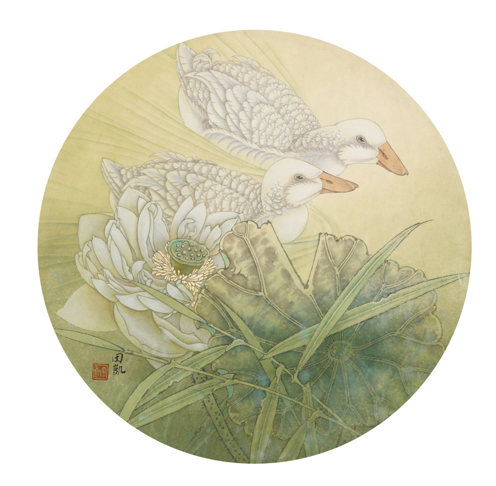 绘如意:"执素逸笔"中国画名家邀请展之工笔花鸟画作品