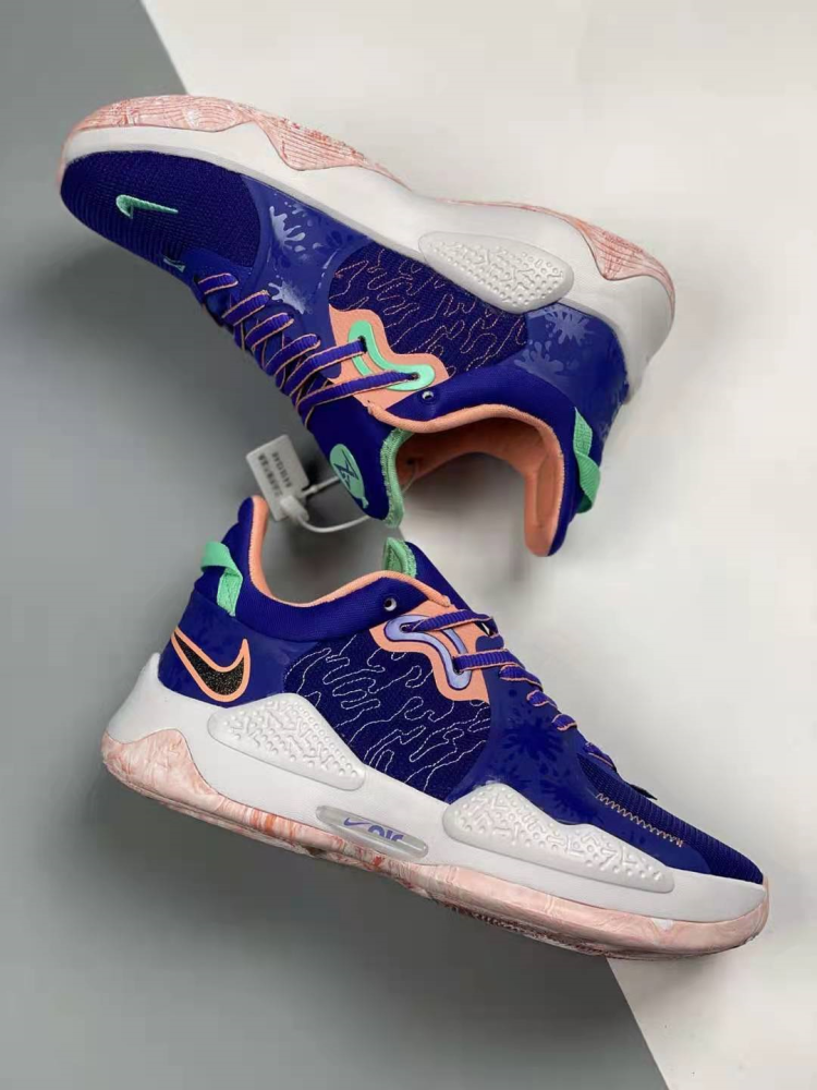 nike pg5 保罗乔治泡椒5运动实战气垫篮球鞋 平民篮球