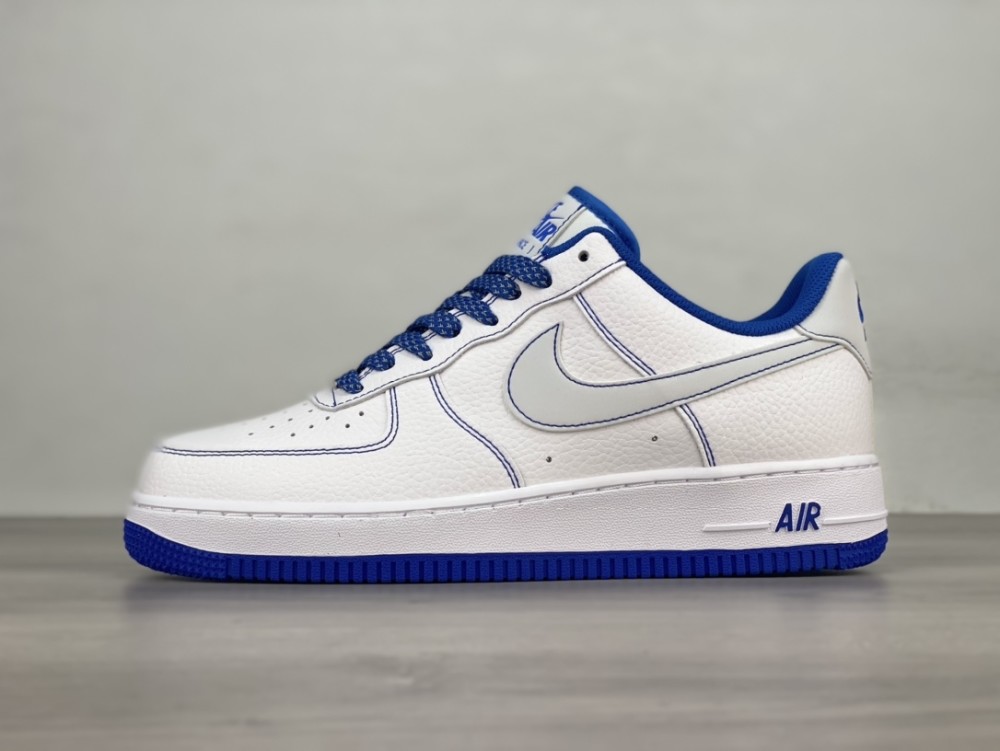 nike air force   "07 马克线2代 白蓝3m反光空军一号低帮休闲板鞋