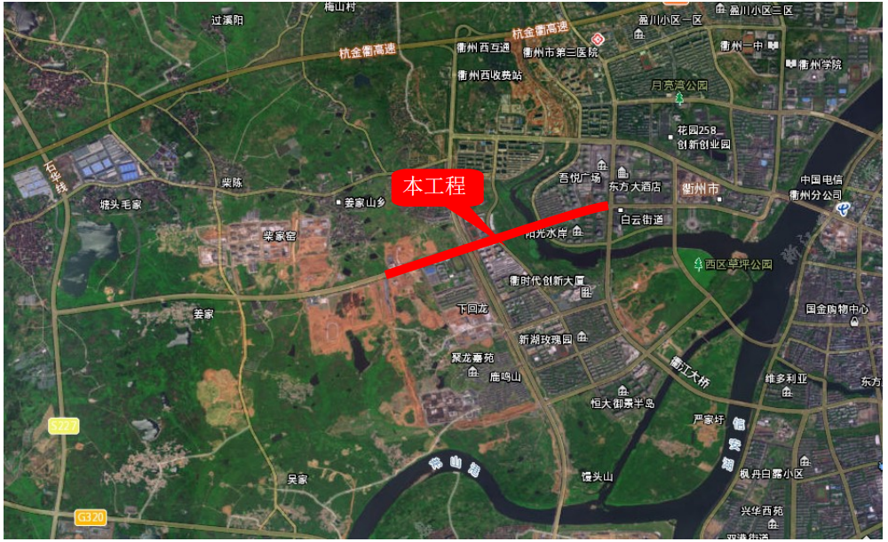 智慧新城三江中路连通工程预计10月具备通车