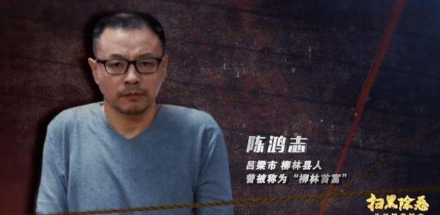 柳林首富陈鸿志,扇书记耳光,身家78亿房产341处,被判死刑