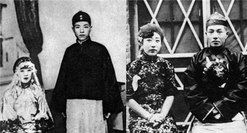 川岛芳子的真实容貌:93年前的婚纱照确实漂亮,不得不承认她的美