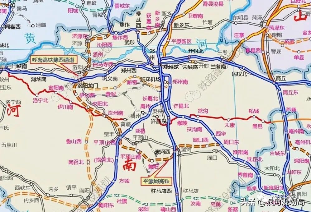 提升郑州国际性和洛阳,商丘全国性综合交通枢纽能级, 支持南阳建设