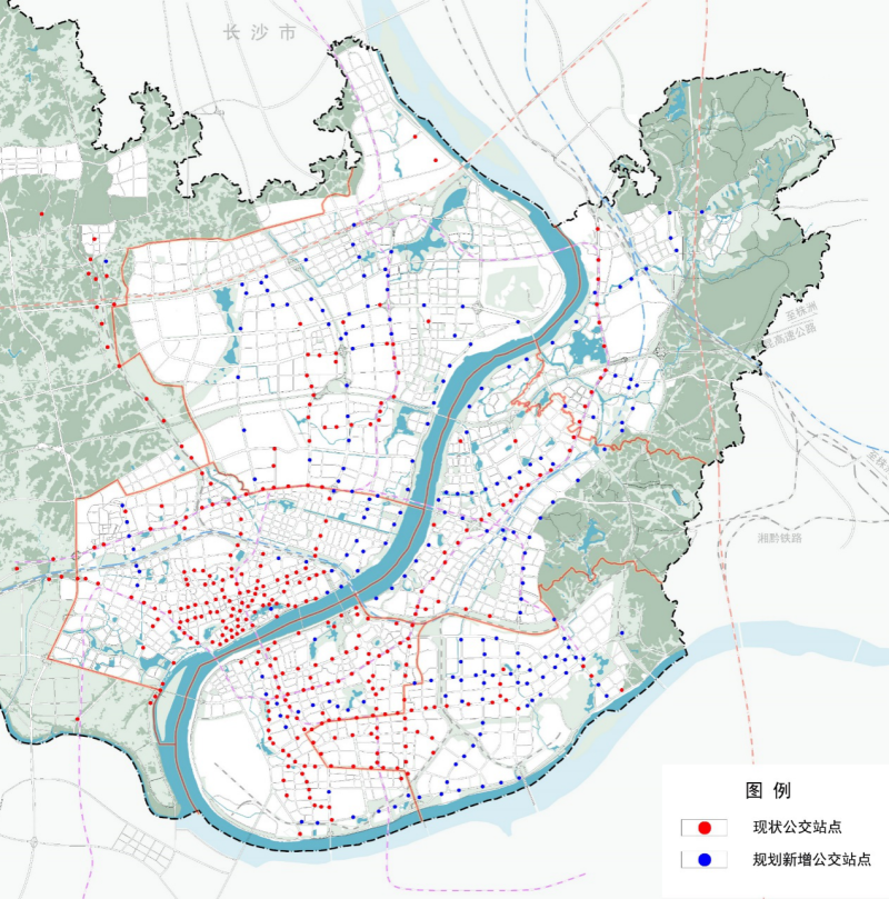 关于《湘潭市步行与自行车交通系统规划》修订说明