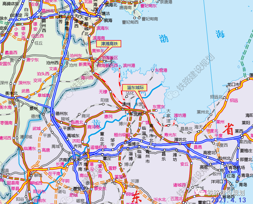 淄博至东营铁路是实现东营与省会经济圈核心城市济南快速连通的重要