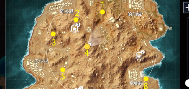 和平精英:黄金岛的多种玩法,带你玩转上分必备神图