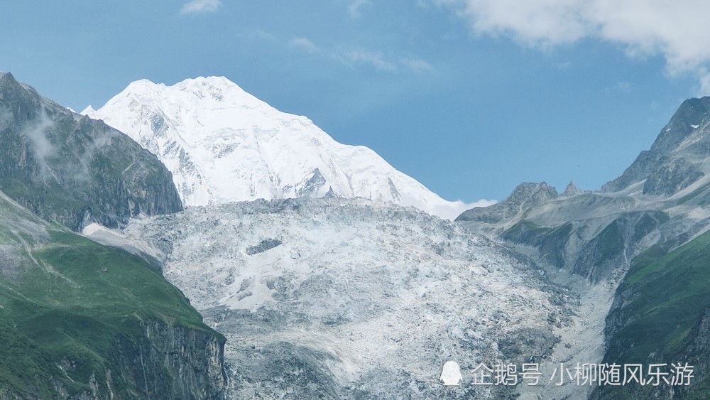 自驾游终于到达贡嘎雪山脚下中国最美冰川果然名不虚传