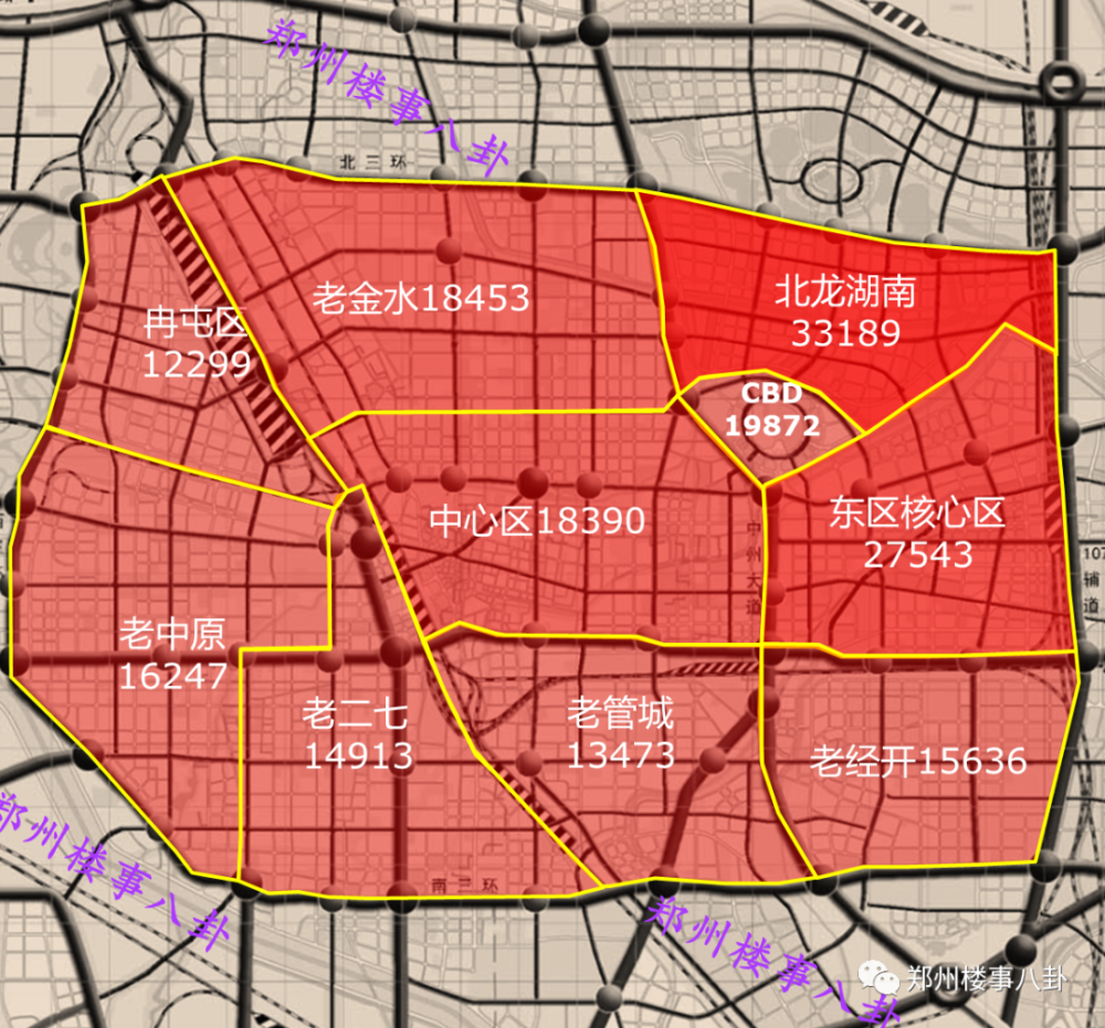 郑州42区2020年均价全图解析