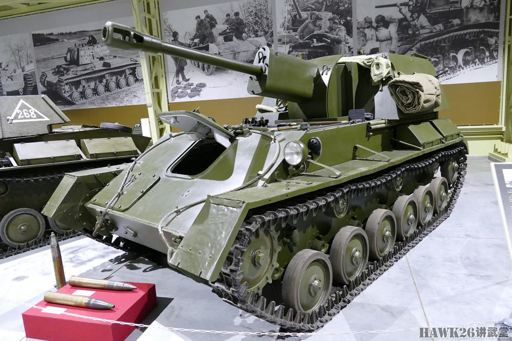 su-76m自行火炮修复近况 重新布置随车工具 完美主义者的坚持