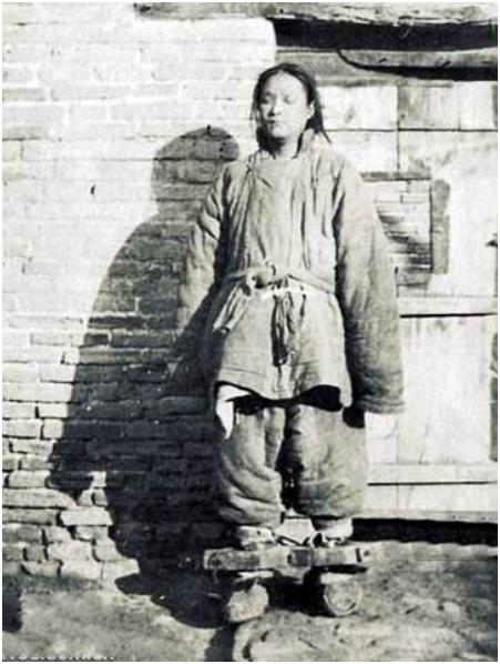 罕见影像:清朝的刑罚和刑具