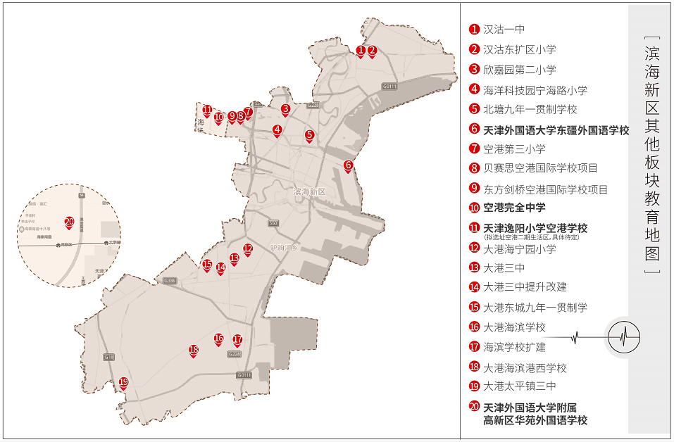 天津滨城教育资源地图|破解"择校热"困局