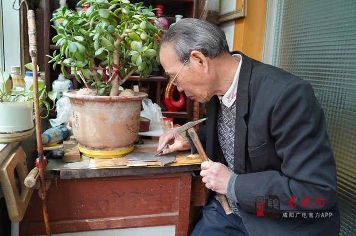 咸阳兴平:退休工人陈树安的"钢雕"艺术