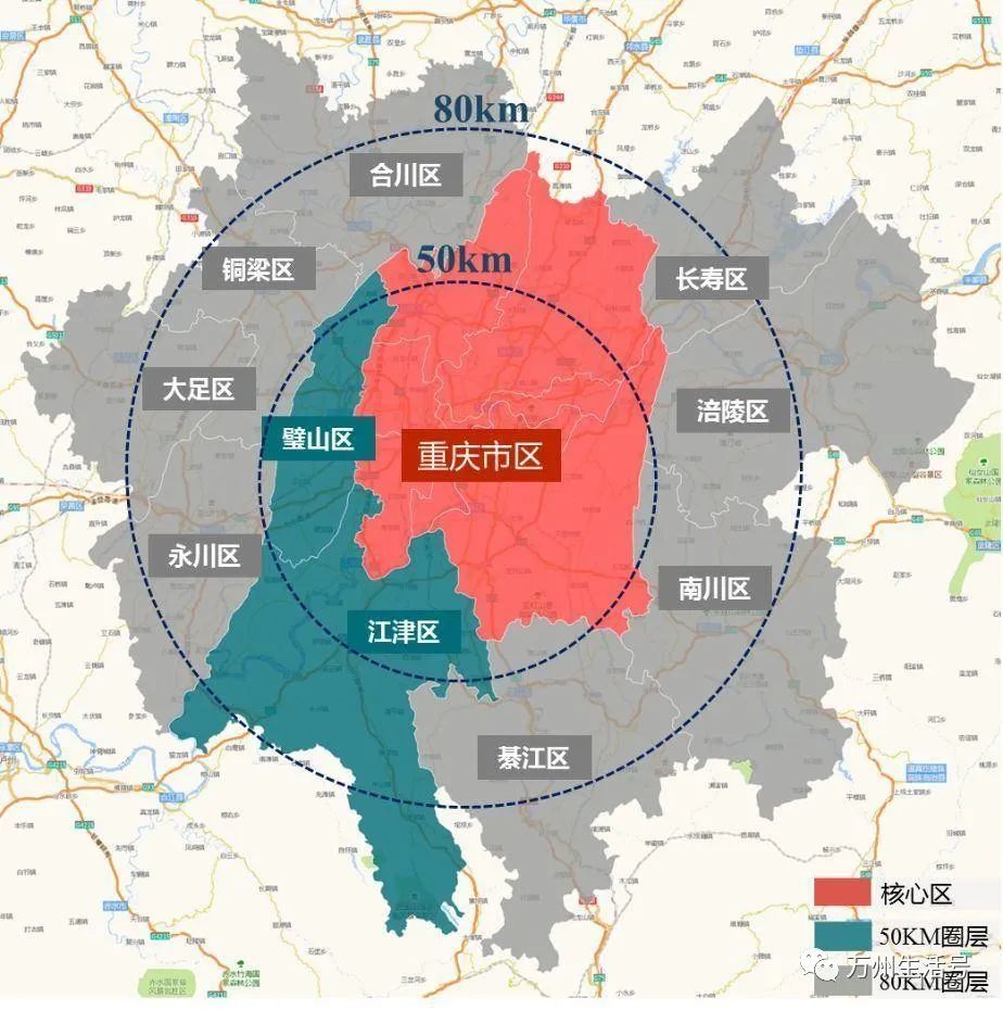 人口从哪里来?重庆14个区规划城区人口超过100万